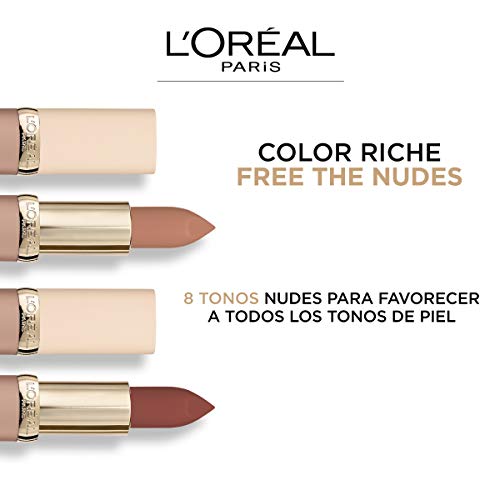 L'Oréal Paris Color Riche Free The Nudes No Doubts Pintalabios Pintalabios Mate Nude