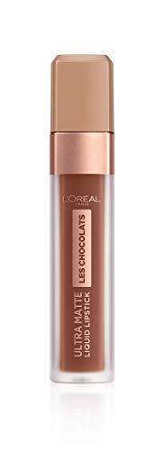 L'Oréal Paris Les Chocolats Labial Líquido Mate, Tono Marrón Nude 866 Truffa Mania