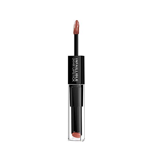 L'Oréal Paris Pintalabios 24H Permanente, Color Nude 312 Incessant Russet