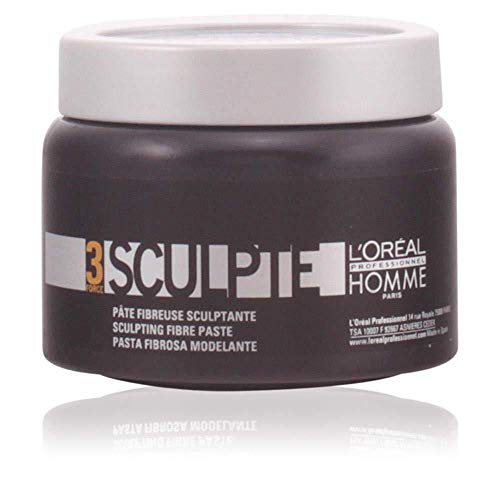 L'Oréal Paris (public) L'Oreal Professionnel Homme Force 3 Sculpte Sculpting Fibre Paste Unisex - 150 ml - Producto