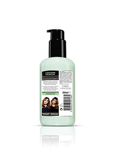 L’Oréal Paris Stylista The Blowdry Cream 200ml crema para el cabello Unisex - Cremas para el cabello (Unisex, Todo el pelo, 200 ml, Protección contra el calor, Frasco dispensador, 55 mm)