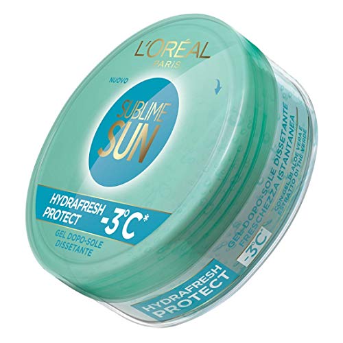 L'Oréal Paris Sublime Sun Hydrafresh Protect Gel Dopo-Sole Dissepante, 150 ml Gel