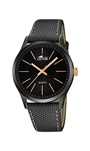 Lotus 18165/2 - Reloj de Pulsera Hombre, Color Gris