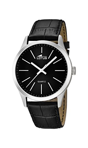 Lotus Reloj Analógico para Hombre de Cuarzo con Correa en Cuero 15961/3