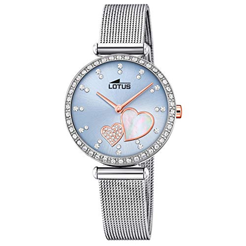 Lotus Reloj Analógico para Mujer de Cuarzo con Correa en Acero Inoxidable 18616/2