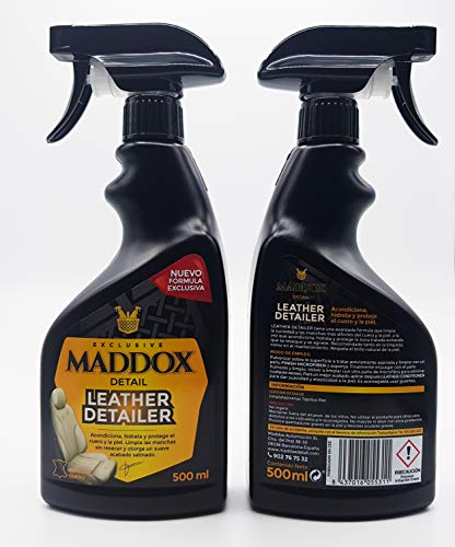 Maddox Detail - Leather Detailer - Limpiador De Cuero Y Piel, 500 ml