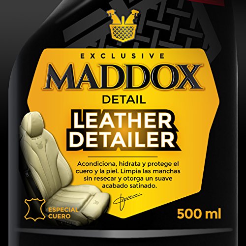 Maddox Detail - Leather Detailer - Limpiador De Cuero Y Piel, 500 ml