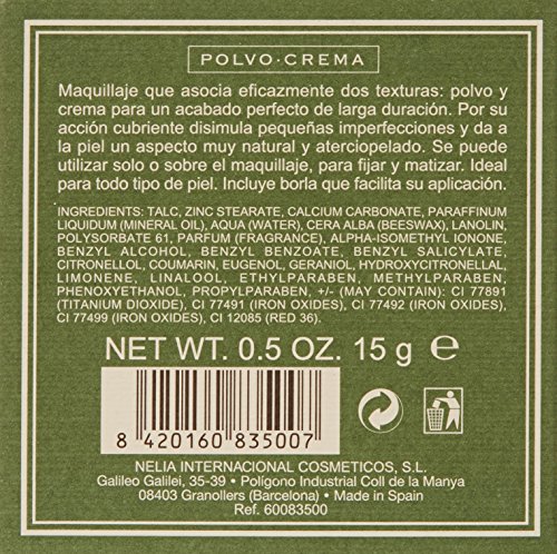 Maderas de Oriente - Polvo Crema Maquillaje Compacto