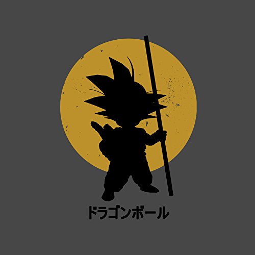 MAKAYA Camiseta Son Goku - Dragon - Gris M