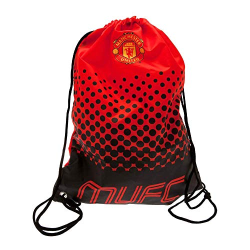 Manchester United Man United - Bolsa de cuerdas oficial (Talla Única) (Rojo)