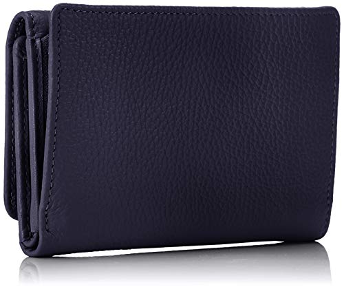 Mandarina Duck Hera 3.0 Portafoglio/Red, Billetera para Mujer, Negro (Black), 3x10x14.5 cm (B x H x T)