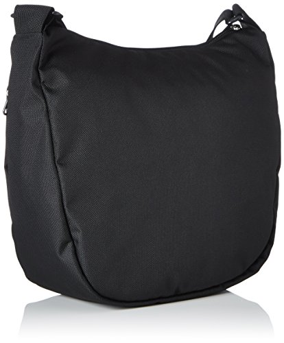 Mandarina Duck Md20 Minuteria/Dress Blue, Bolso bandolera para Mujer, Negro (Black), 10x21x28.5 cm (B x H x T)