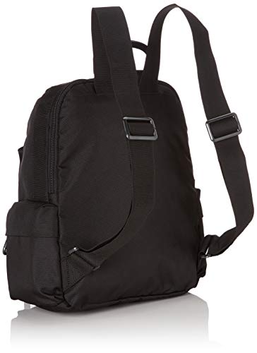 Mandarina Duck Md20, Mochila para Mujer, Negro (Nero/Black), 10x21x28.5 cm (B x H x T)