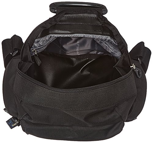 Mandarina Duck Md20 Tracolla, Bolso bandolera para Mujer, Negro (Steel), 10x21x28.5 cm (B x H x T)