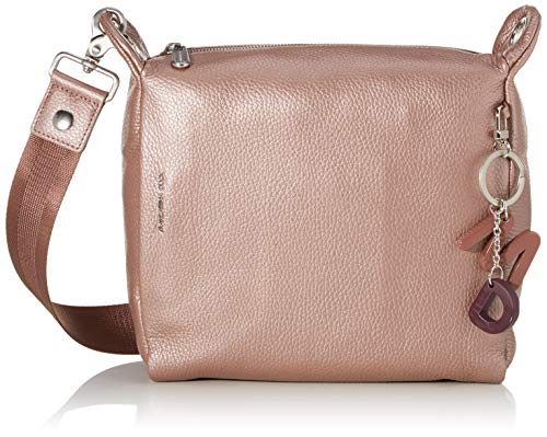 Mandarina Duck Mellow Lux Tracolla, Bolsa de mensajero para Mujer, Morado (Star Fire), 25.5x24x10 centimeters (W x H x L)