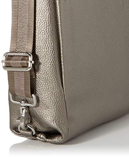 Mandarina Duck Mellow Lux Tracolla, bolso bandolera para Mujer, Morado (Moon Dust), 36x33x12 centimeters (W x H x L)