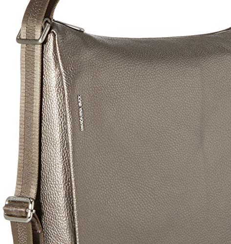 Mandarina Duck Mellow Lux Tracolla, bolso bandolera para Mujer, Morado (Moon Dust), 36x33x12 centimeters (W x H x L)