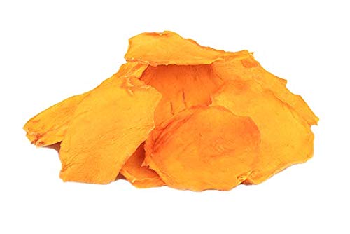 Mangos secos ecológicos 1 kg BIO Mitades deshidratadas de Mexico, crudos, naturalmente dulce, eco, orgánico naturales sin azúcar adicionada añadido, sin azufre, organic dried mango 1000g