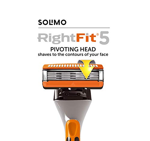 Marca Amazon - Solimo RightFit5 8 recambios - compatible con Fusion5