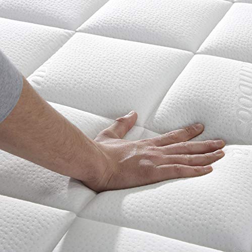 marckonfort Colchón Viscoelástico Gel Active 135 x 190 x 25 cm, 1 cm de Visco-Gel de 65 kg/m3 + Independencia de lechos + Firmeza: Media + Extremadamente Durable