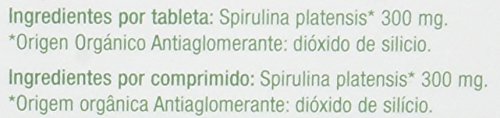 Marcus Rohrer Spirulina BIO Complemento Alimenticio - 180 Tabletas