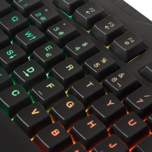 Mars Gaming MCP118, Pack Gaming RGB de Teclado, Ratón y Alfombrilla, Layout ES