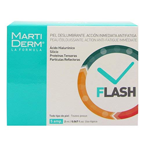 Martiderm Flash Ampoules Anti-fatigue 5x2ml by Martiderm