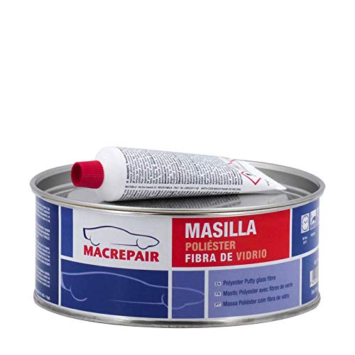 Masilla Poliéster con Fibra MacRepair 0,9 kg