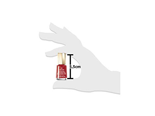 Mavala Mini Colors Pintauñas | Esmalte de Uñas | Laca de Uñas | 47 Colores Diferentes, Color London 53 (Rojo), 5 ml