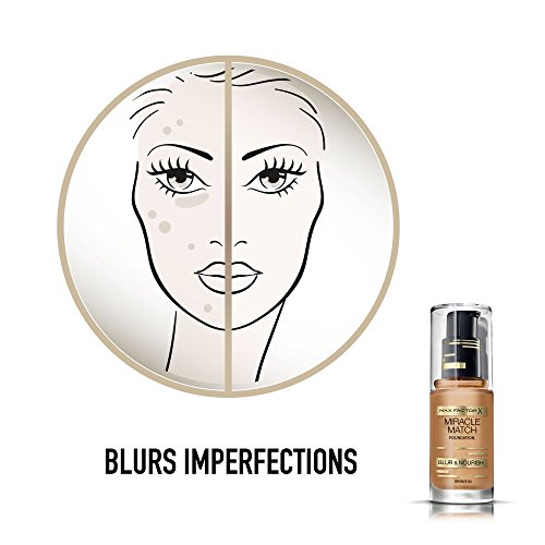 MAX FACTOR Miracle Match Foundation base de maquillaje 80 Bronze