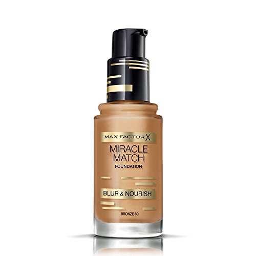 MAX FACTOR Miracle Match Foundation base de maquillaje 80 Bronze