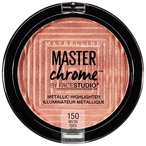 MAYBELLINE FaceStudio Master Chrome Metallic Highlighter - Molten Peach