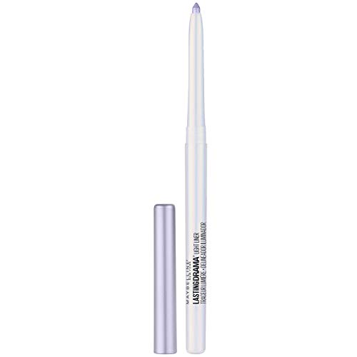 Maybelline MAY M.DRAMA LIGHTLINER NU 30 MOONLIGHT P delineador de ojos Gel Púrpura - Delineadores de ojos (Gel, Púrpura, Moonlight, #B3A6C0, 8 mm, 8 mm)