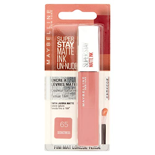 Maybelline MAY SSTAY MATTE INK BLfr/it/nl 65 SEDUC barra de labios - Barras de labios (21 mm, 56 mm, 125 mm, 31 g)