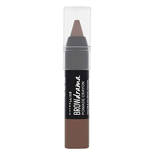 Maybelline New York Brow Drama, Máscara De Cejas, Dark Brown 004 - 1 Máscara De Cejas