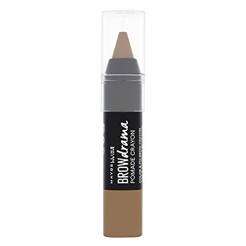 Maybelline New York Brow Drama, Máscara De Cejas, Medium Brown 002 - 1 Máscara De Cejas