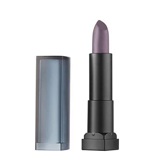 Maybelline New York - Color Sensational, Pintalabios Mate Hidratante, Tono 25 Chilling Grey