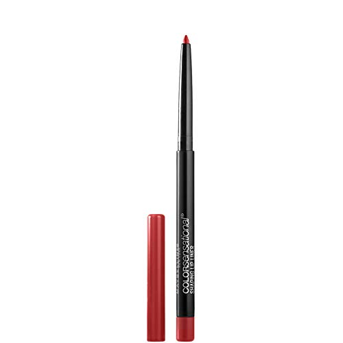 Maybelline New York Color Sensational Shaping Delineador de Labios 90 Brick Red - 1 Delineador de Labios