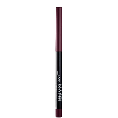 Maybelline New York - Perfilador de Labios Automático Color Sensational, Tono Rich Wine