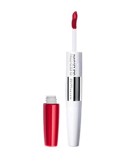 Maybelline Pintalabios Larga Duración Superstay 24H Tono 553 Steady Red