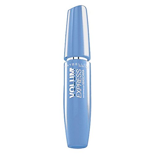 Maybelline Volume Express Waterproof Máscara, Color Negro- 8,5 ml