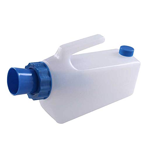 MAZHONGWU Urinal Material de los hombres de portátiles urinario pp con el medio ambiente,2000ml de capacidad,anti-desbordamiento y desodorante,for el recorrido al aire libre,los atascos de tráfico,las