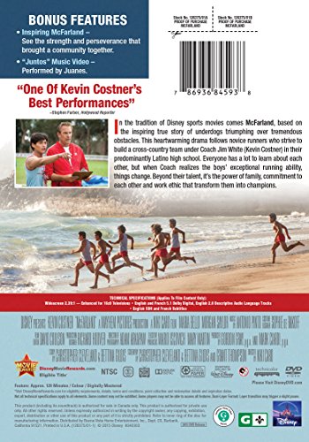 Mcfarland Usa [Edizione: Stati Uniti] [Italia] [DVD]