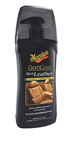 Meguiar´s G17914EU Limpiador y acondicionador de Cuero, 13.5 Ounce