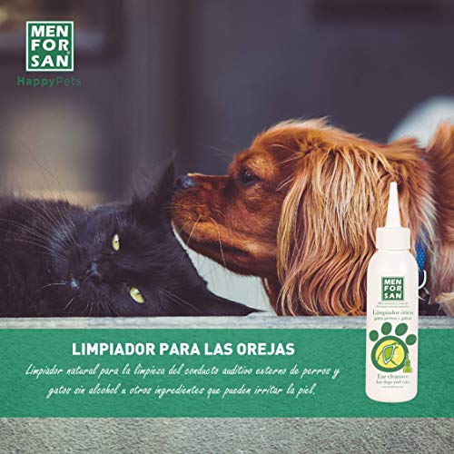 MENFORSAN Limpiador para Orejas de Perros Y Gatos - 125 ML