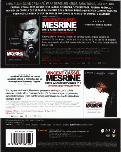 Mesrine - Parte 1 Y 2 [Blu-ray]