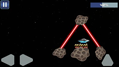 mission to mars - expedición de aterrizaje del mars ufo rover - controla el platillo volador y aterriza en todas las plataformas