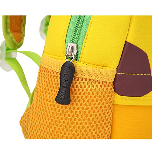 Mochila para niños, Animal Mochila Escolar TEAMEN® Toddler Kids Mochila Escolar para niños pequeños, Mochila para 2-5 años (Jirafa)