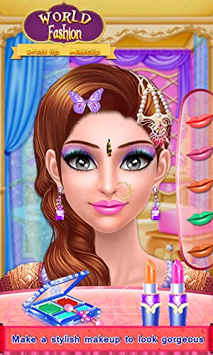 Moda en el mundo para chicas - Juega a vestirse con mujeres de diferentes culturas del mundo en este juego gratis!