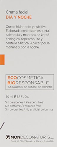 MON DECONATUR Crema De Caléndula Y Rosa Mosqueta Día Y Noche 50 ml (M03232)